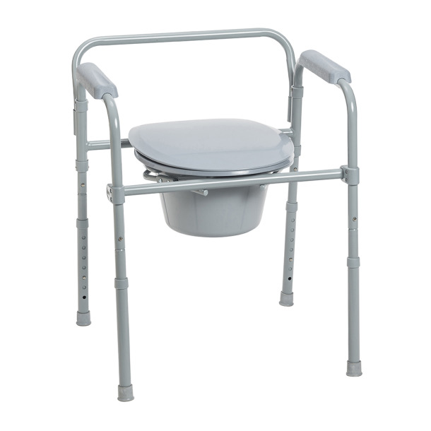 Drive Folding Steel Commode