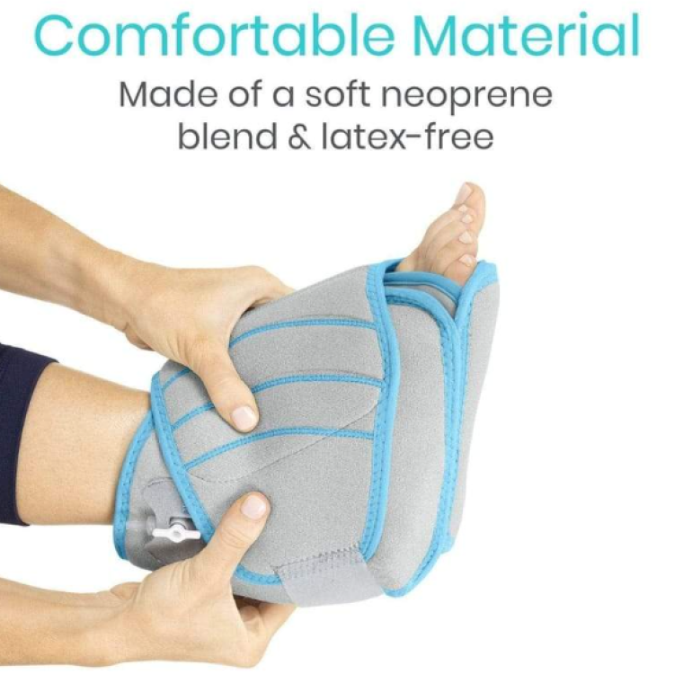 Vive Compression Ankle Ice Wrap