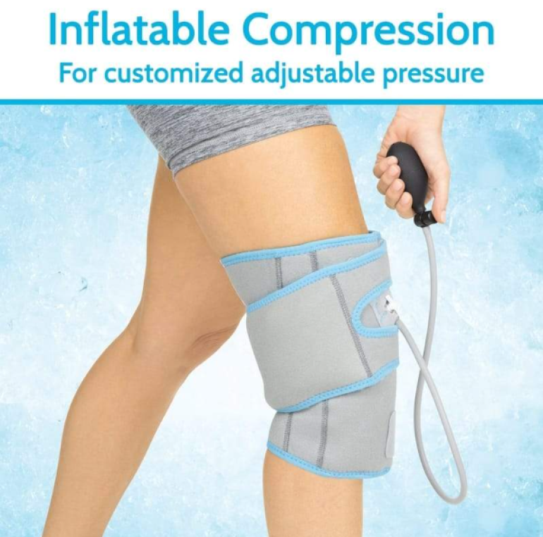 Vive Compression Knee Ice Wrap