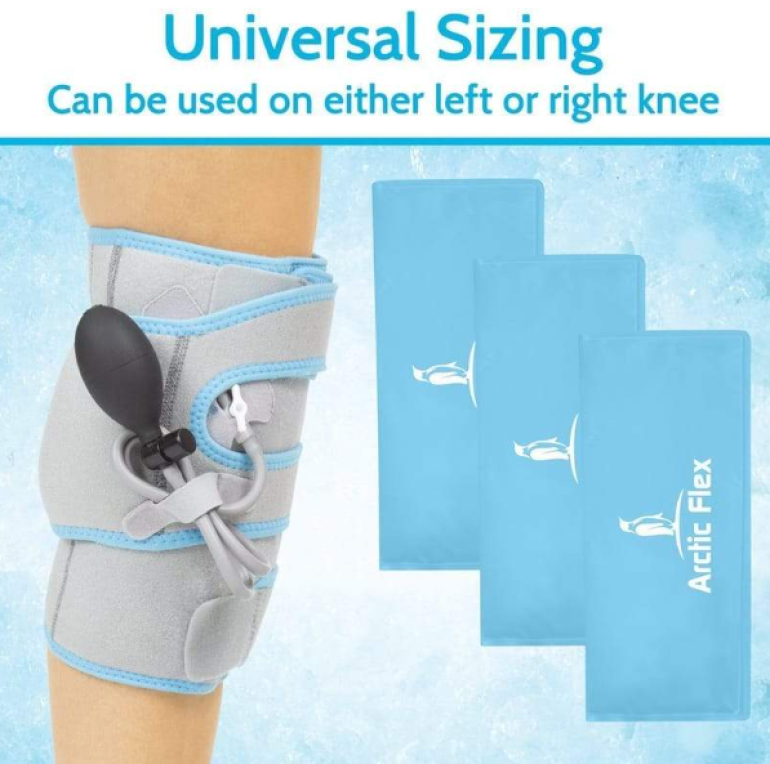 Vive Compression Knee Ice Wrap