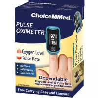 Finger Tip Pulse Oximeter by ChoiceMed OxyWatch. thumbnail