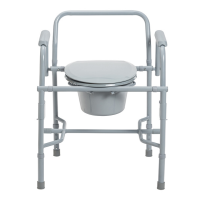 Drive Deluxe Steel Drop Arm Commode thumbnail