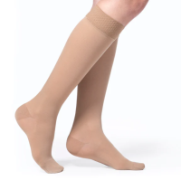 Women's Essential Opaque Calf Grip-Top Compression Stockings thumbnail