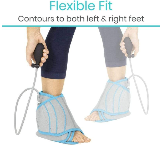 Vive Compression Ankle Ice Wrap