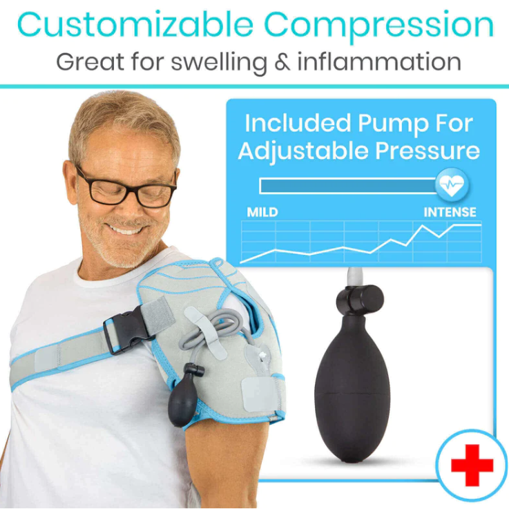 Vive Compression Shoulder Ice Wrap