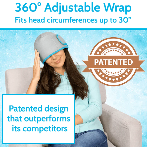 Vive Health Full Head Ice Wrap