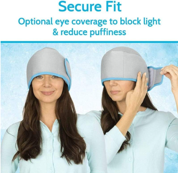 Vive Health Full Head Ice Wrap